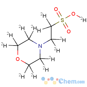 CAS No:352534-94-2 4-Morpholine-2,2,3,3,5,5,6,6-d8-ethane-a,a,b,b-d4-sulfonic acid-d (9CI)
