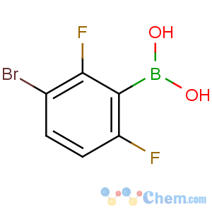 CAS No:352535-84-3 (3-bromo-2,6-difluorophenyl)boronic acid
