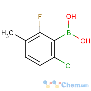 CAS No:352535-86-5 (6-chloro-2-fluoro-3-methylphenyl)boronic acid