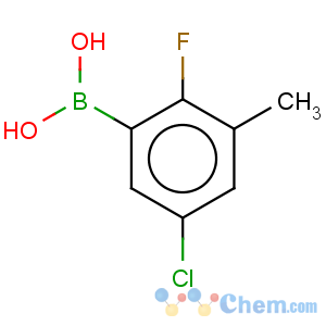 CAS No:352535-87-6 Boronic acid,B-(5-chloro-2-fluoro-3-methylphenyl)-