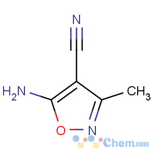 CAS No:35261-01-9 5-amino-3-methyl-1,2-oxazole-4-carbonitrile
