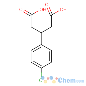 CAS No:35271-74-0 3-(4-chlorophenyl)pentanedioic acid
