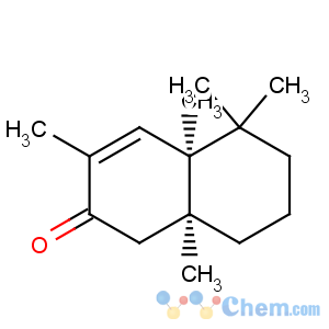 CAS No:35275-39-9 2(1H)-Naphthalenone,4a,5,6,7,8,8a-hexahydro-3,4a,5,5,8a-pentamethyl-, cis- (9CI)