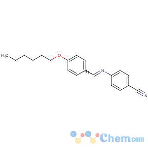 CAS No:35280-78-5 4-[(4-hexoxyphenyl)methylideneamino]benzonitrile