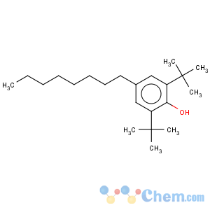 CAS No:35309-87-6 Phenol,2,6-bis(1,1-dimethylethyl)-4-octyl-