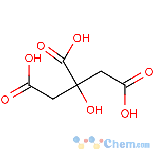 CAS No:35320-17-3 2-hydroxypropane-1,2,3-tricarboxylic acid