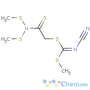 CAS No:353254-70-3 [(n,n-dimethyldithiocarbamoyl)methyl] methyl cyanocarbonimidodithioate