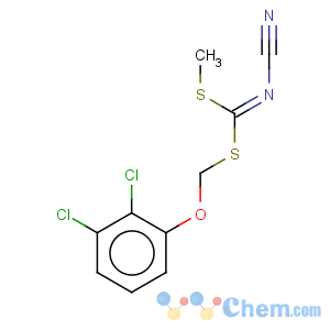 CAS No:353254-72-5 Carbonimidodithioic acid, cyano-,(2,3-dichlorophenoxy)methyl methyl ester (9CI)