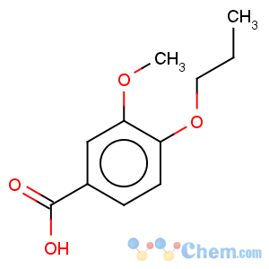 CAS No:3535-32-8 Benzoic acid,3-methoxy-4-propoxy-
