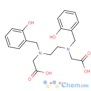 CAS No:35369-53-0 2-[2-[carboxymethyl-[(2-hydroxyphenyl)methyl]amino]ethyl-[(2-<br />hydroxyphenyl)methyl]amino]acetic acid