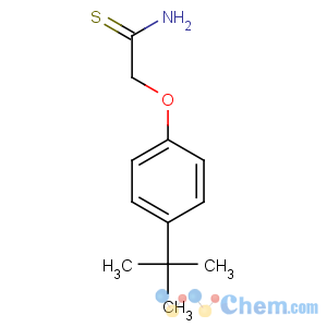 CAS No:35370-88-8 2-(4-tert-butylphenoxy)ethanethioamide