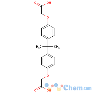 CAS No:3539-42-2 2-[4-[2-[4-(carboxymethoxy)phenyl]propan-2-yl]phenoxy]acetic acid