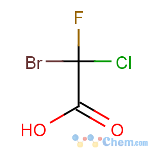 CAS No:354-03-0 Acetic acid,2-bromo-2-chloro-2-fluoro-