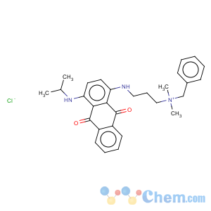 CAS No:35402-38-1 Benzenemethanaminium,N-[3-[[9,10-dihydro-4-[(1-methylethyl)amino]-9,10-dioxo-1-anthracenyl]amino]propyl]-N,N-dimethyl-,chloride (1:1)