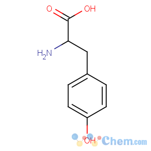 CAS No:35424-81-8 (2S)-2-azanyl-3-(4-hydroxyphenyl)propanoic acid