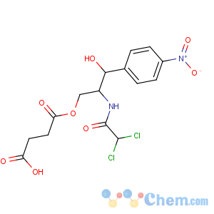 CAS No:3544-94-3 4-[(2R,3R)-2-[(2,<br />2-dichloroacetyl)amino]-3-hydroxy-3-(4-nitrophenyl)propoxy]-4-<br />oxobutanoic acid