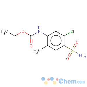 CAS No:35442-35-4 Carbamic acid,[4-(aminosulfonyl)-5-chloro-2-methylphenyl]-, ethyl ester (9CI)