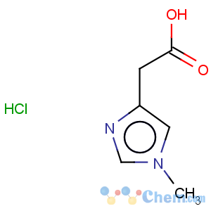 CAS No:35454-39-8 1H-Imidazole-4-aceticacid, 1-methyl-, hydrochloride (1:1)