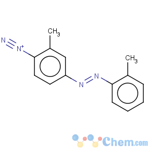 CAS No:35472-85-6 Benzenediazonium,2-methyl-4-[2-(2-methylphenyl)diazenyl]-