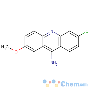 CAS No:3548-09-2 6-chloro-2-methoxyacridin-9-amine