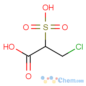 CAS No:35489-35-1 Propanoic acid,3-chloro-2-sulfo-