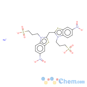CAS No:35497-48-4 Benzothiazolium,6-nitro-2-[[6-nitro-3-(3-sulfopropyl)-2(3H)-benzothiazolylidene]methyl]-3-(3-sulfopropyl)-,inner salt, sodium salt (1:1)