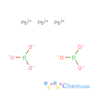 CAS No:35498-15-8 Boric acid (H3BO3),lead(2+) salt (9CI)