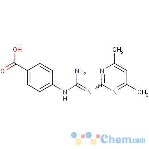 CAS No:354994-01-7 Benzoic acid,4-[[[(4,6-dimethyl-2-pyrimidinyl)amino]iminomethyl]amino]-