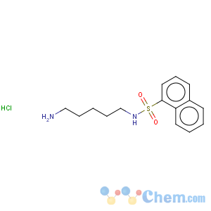 CAS No:35517-11-4 1-Naphthalenesulfonamide,N-(5-aminopentyl)-, hydrochloride (1:1)