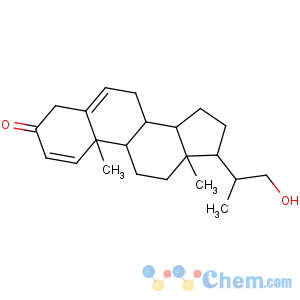CAS No:35525-27-0 (8S,9S,10R,13S,14S,17R)-17-[(2S)-1-hydroxypropan-2-yl]-10,13-dimethyl-4,<br />7,8,9,11,12,14,15,16,17-decahydrocyclopenta[a]phenanthren-3-one