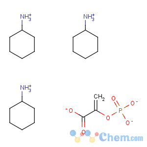 CAS No:35556-70-8 PHOSPHOENOLPYRUVIC ACID TRIS(CYCLOHEXYLAMMONIUM) SALT