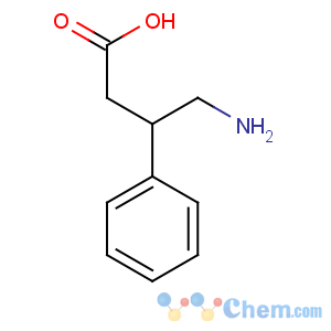 CAS No:35568-36-6 (3R)-4-amino-3-phenylbutanoic acid
