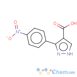 CAS No:35581-31-8 1H-Pyrazole-4-carboxylicacid, 3-(4-nitrophenyl)-