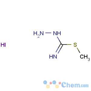CAS No:35600-34-1 Hydrazinecarboximidothioicacid, methyl ester, hydriodide (1:1)