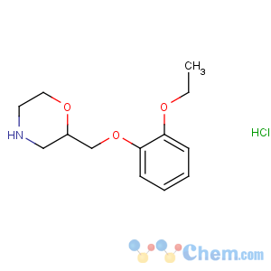 CAS No:35604-67-2 2-[(2-ethoxyphenoxy)methyl]morpholine