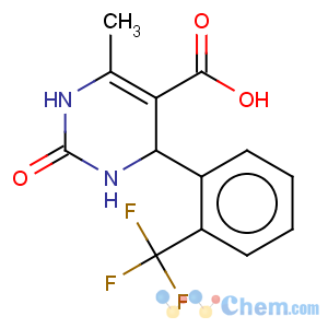 CAS No:356566-54-6 5-Pyrimidinecarboxylicacid, 1,2,3,4-tetrahydro-6-methyl-2-oxo-4-[2-(trifluoromethyl)phenyl]-