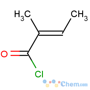 CAS No:35660-94-7 2-Butenoyl chloride,2-methyl-, (2E)-