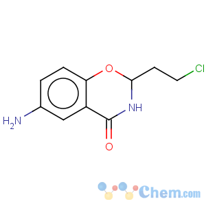 CAS No:3567-76-8 4H-1,3-Benzoxazin-4-one,6-amino-2-(2-chloroethyl)-2,3-dihydro-