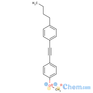 CAS No:35684-12-9 1-butyl-4-[2-(4-methoxyphenyl)ethynyl]benzene