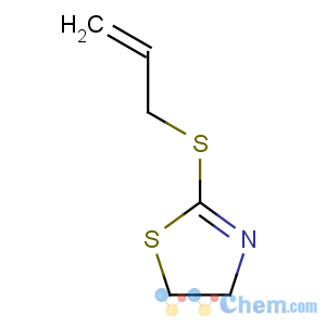 CAS No:3571-74-2 2-prop-2-enylsulfanyl-4,5-dihydro-1,3-thiazole