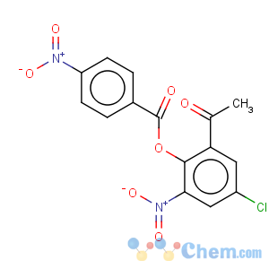 CAS No:357166-49-5 ethanone1-[5-chloro-3-nitro-2-[(4-nitrobenzoyl)oxy]phenyl]-
