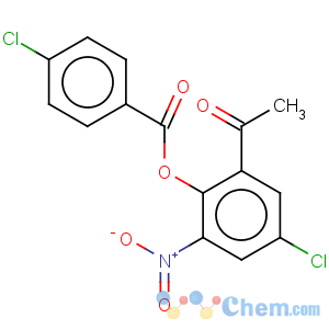 CAS No:357166-50-8 benzoic acid4-chloro-2-acetyl-4-chloro-6-nitrophenyl ester