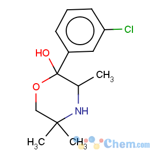 CAS No:357399-43-0 2-Morpholinol,2-(3-chlorophenyl)-3,5,5-trimethyl-