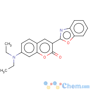CAS No:35773-42-3 2H-1-Benzopyran-2-one,3-(2-benzoxazolyl)-7-(diethylamino)-