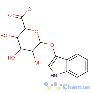 CAS No:35804-66-1 3-Indoxyl-beta-D-glucuronic acid cyclohexylammonium salt