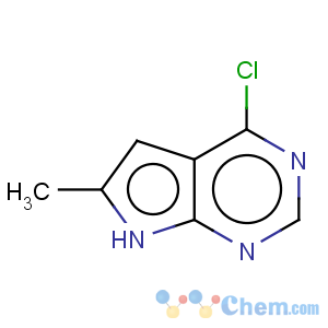 CAS No:35808-68-5 7H-Pyrrolo[2,3-d]pyrimidine, 4-chloro-6-methyl-