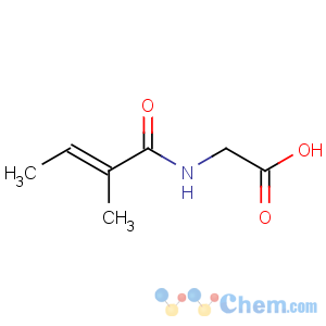 CAS No:35842-45-6 Glycine,N-[(2E)-2-methyl-1-oxo-2-buten-1-yl]-