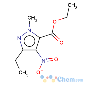 CAS No:358641-22-2 1H-Pyrazole-5-carboxylicacid, 3-ethyl-1-methyl-4-nitro-, ethyl ester