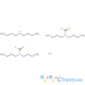 CAS No:35884-05-0 Zinc,(N-butyl-1-butanamine)bis(N,N-dibutylcarbamodithioato-kS,kS')-
