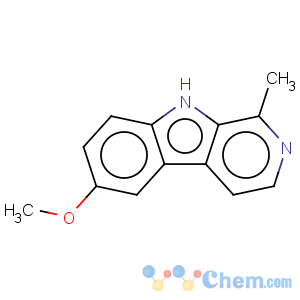 CAS No:3589-72-8 9H-Pyrido[3,4-b]indole,6-methoxy-1-methyl-